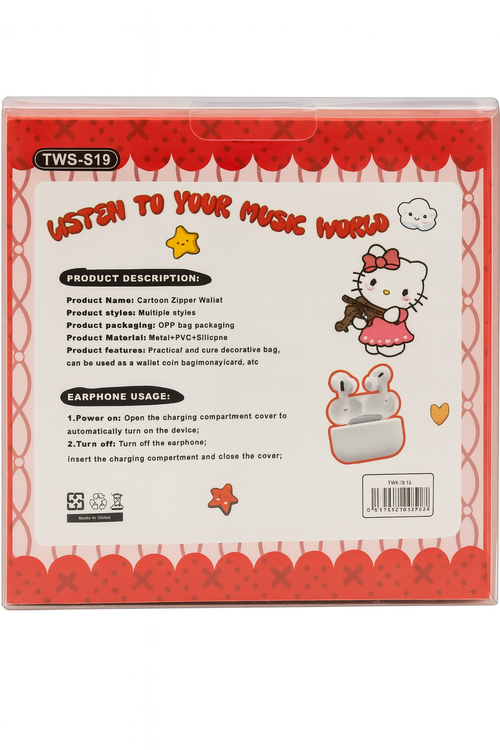 Hello Kitty Smart Watch, Airpods, and Keychain
